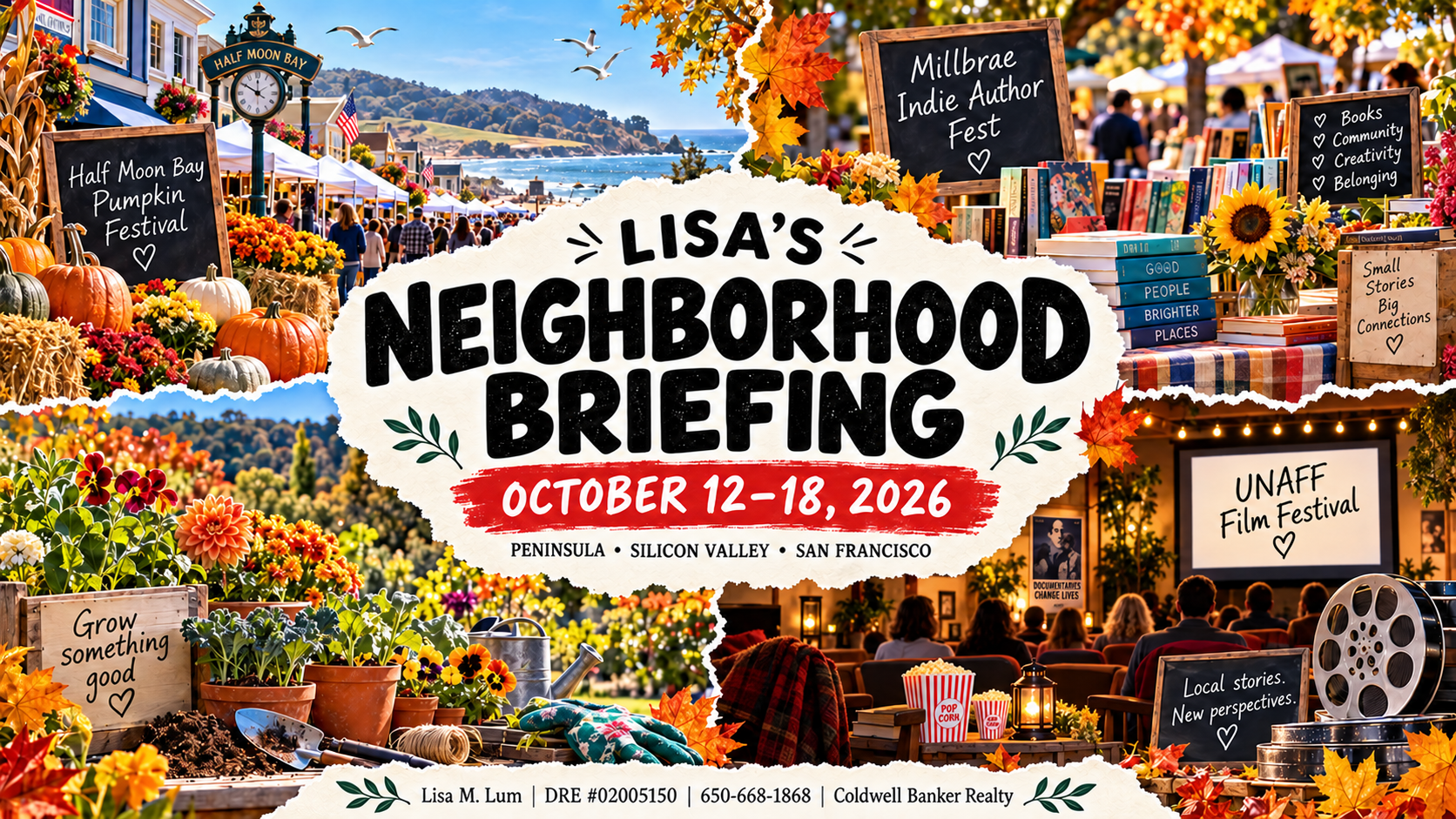 Lisa’s Neighborhood Briefing: October 12–18, 2026