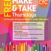Make & Take Thursday · Redwood City